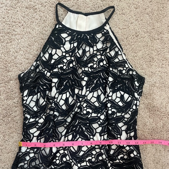 Keepsake True Love Black Lace Women’s Event Occasions Midi Dress Size Small - Picture 13 of 16